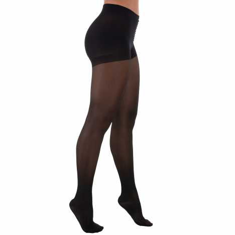 MEIA DE COMPRESSÃO LEGLINE 20-30 MMHG AGH 7/8 PÉ FECHADO PRETO - VENOSAN