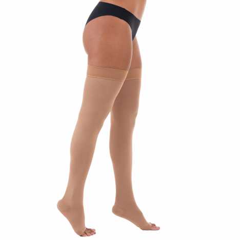 MEIA DE COMPRESSÃO 4000 30-40MMHG AGH 7/8 PÉ ABERTO FECHADO BEGE - VENOSAN