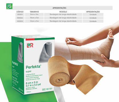 BANDAGEM DE LONGA ELÁSTICIDADE PERFEKTA - VENOSAN
