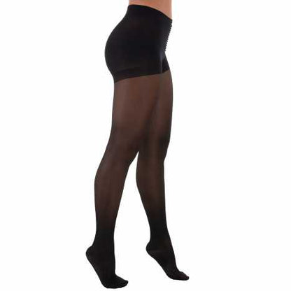 MEIA DE COMPRESSÃO LEGLINE 20-30 MMHG  AGH 7/8 PÉ FECHADO PRETO - VENOSAN