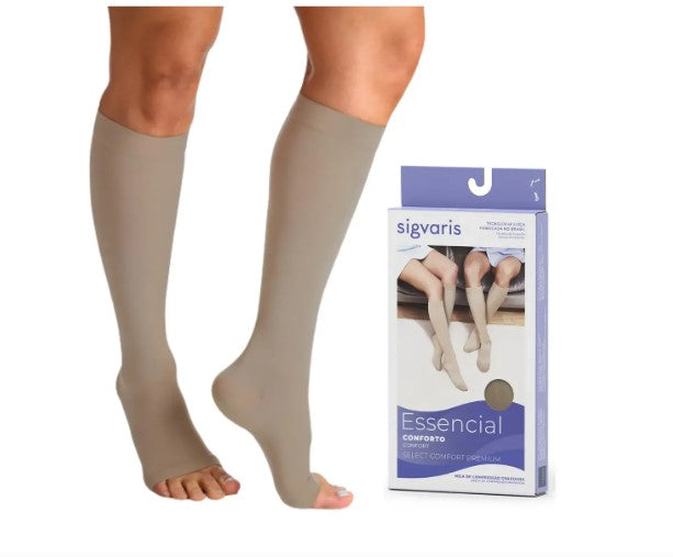 MEIA DE COMPRESSÃO PREMIUM 3/4  20-30MMHG - SIGVARIS