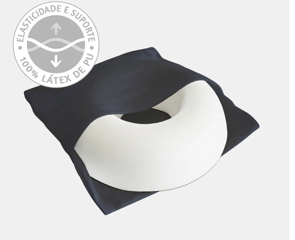 ALMOFADA MINI SOFT COR PRETA GENERE LÁTEX