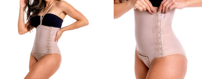 CINTA MODELADORA PÓS PARTO COM FECHO LATERAL - BIOBELA