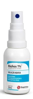 CLOREXIDINA 1% AQUOSA SPRAY 30ML - RIOQUIMICA