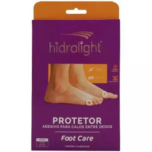 PROTETOR ADESIVO PARA CALOS ENTRE DEDOS  15 UNIDADES - HIDROLIGHT