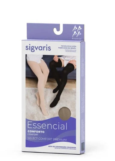 MEIA DE COMPRESSÃO PREMIUM 7/8 20-30MMHG - SIGVARIS