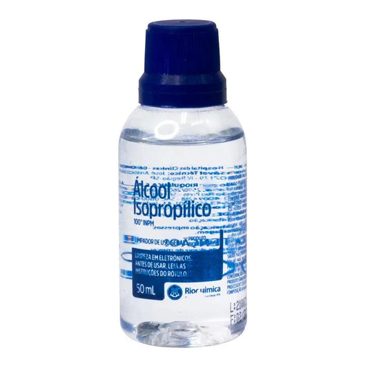 ÁLCOOL ISOPROPILÍCO  50ML -  RIOQUIMICA