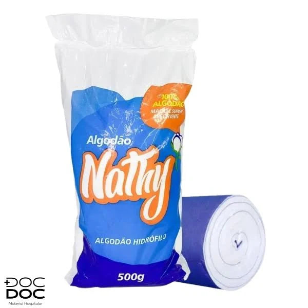 ALGODÃO HIDRÓFILO 500G - NATHY